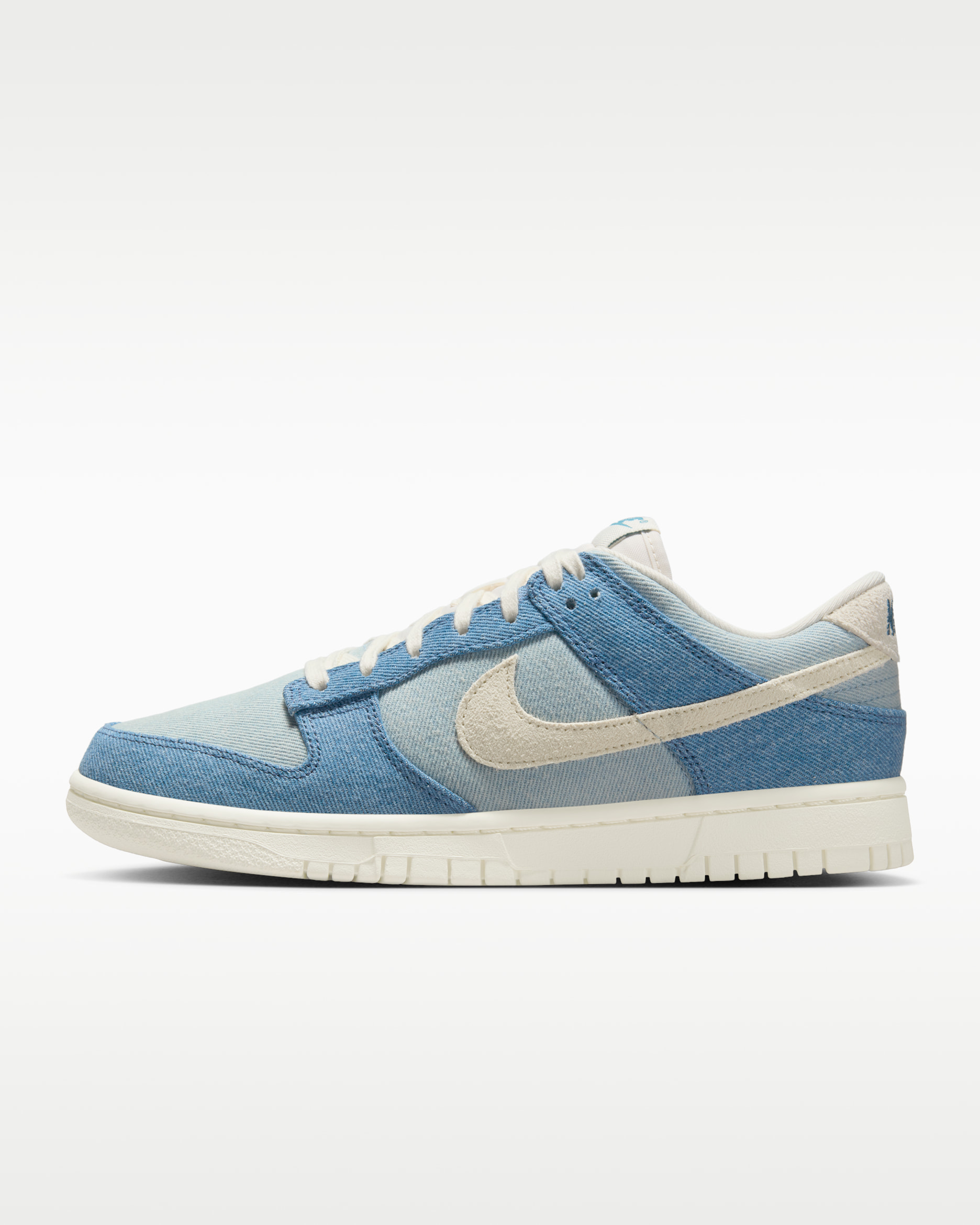 Nike Dunk Low 'Denim' Women's Shoes. Nike ID